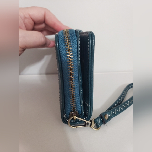 Teal wallet - Picture 10 of 12